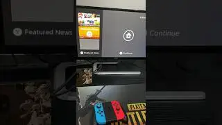 Nintendo switch to Monitor 