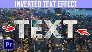 How To Invert Text In Premiere Pro