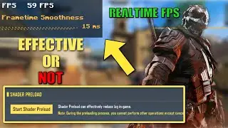 Monitoring FPS With and Without Shaders Preload | Call of Duty Mobile Season 10
