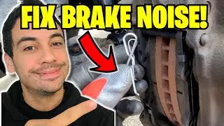 How to Fix Brake NOISE and Rattling Toyota Tundra - Brake Kit Install