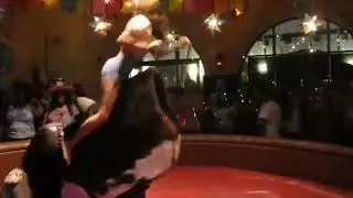 HOT Girl & Mechanical Bull Riding lesson_7x544JJHEws #003