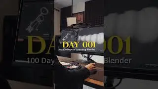 100 Days of Blender | Day 001 