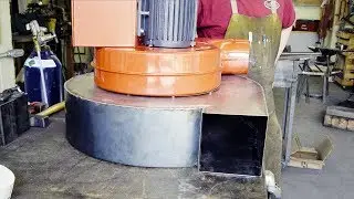 Making a Metal Dust Collector: Part 1 (4K HDR)