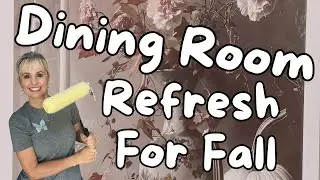 DINING ROOM REFRESH FOR FALL | FALL DECORATE WITH ME