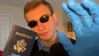 ASMR TSA pat down leads to chiropractic adjustment