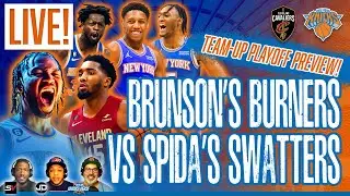 KNICKS vs CAVS PLAYOFF PREVIEW Live! Guests Quis & JD!