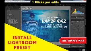 Happy New Year - 2018 | How to Install Lightroom Presets  | Urdu-Hindi