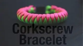 How To Make A Super Easy Corkscrew Paracord Bracelet