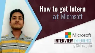 Interview Experience | Microsoft Internship 2020 | On Campus | ACM IIT(ISM) Dhanbad