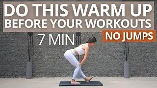 DO THIS BEFORE YOUR WORKOUTS  | Full Body Active Stretching Exercises Routine | Warm Up | No Jumping