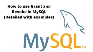 How to use Grant and Revoke commands in MySQL