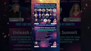 Unleash AI for Business - FREE Webinar - March 14 at 9 AM PST with Rod Santomassimo & Friends!