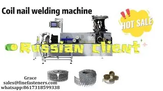 coil nail collating machine! video from Russian client