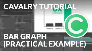 Cavalry Tutorial - How to Animate a Bar Graph [Rebuilding an After Effects Motion Graphic]