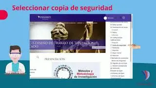 Sacar Respaldos de una aula virtual