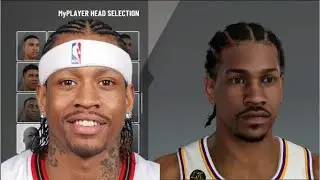 NBA 2K21 ALLEN IVERSON FACE CREATION! NBA2K21 BEST FACE CREATION