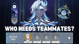 C1 Neuvillette SOLO New 4.1 Spiral Abyss with R1 Sacrifical Jade
