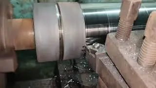 Lathe machine working #youtube #lathe #machine 
