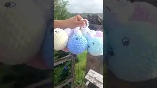 Globulețe Arlechin #mmihacrochet #crochet #amigurumi