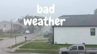 Severe thunderstorms + tornadoes in New Orleans🇺🇸