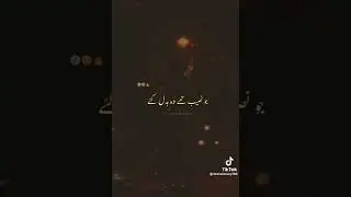 ہوئی ختم جب سے وہ صحبتیں میرے مشغلے بھی بدل گئے#urdupoetry #status #trending