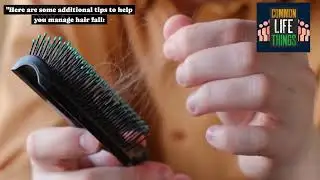 6 Tips for Hair fall Care | Mission For Healthy hair