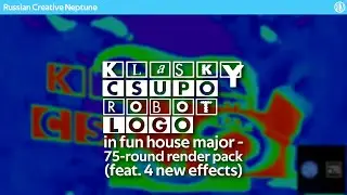 Klasky Csupo Robot Logo in fun house major - 75-round render pack (feat. 4 new effects)