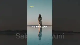 This is the world's largest mirror #travel #filmmaking