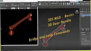 3DS MAX TUTORIALS - Editable poly tool