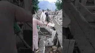 Use of Vibrator for proper Concrete Compaction #civilengineering #site #steelstructure #surveying