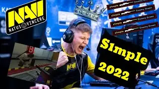 10 minutes of s1mple destroying pro players l S1mple CS:GO 2022