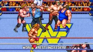 WWF WrestleFest US set 1 MAME Gameplay video Snapshot -Rom name wwfwfest-