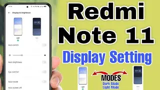 Xiaomi Redmi Note 11 Special Features | Display Settings | Redmi Note 11 Tips Tricks & Best Features