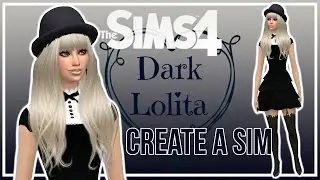 The Sims 4: Dark Lolita │Create A Sim ▶︎ Red Panda Plays