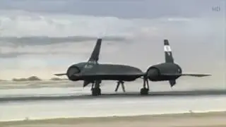 SR 71 Blackbird Takeoff EDW