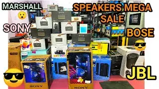 SPEAKERS MEGA SALE IN BIG BRANDS | MARSHALL, SONY, BOSE , JBL , PHILIPS, YAMAHA, INFINITY , HARMAN.
