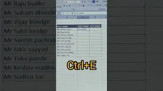 excle tricks | excel | microsoft excel | Excle me mix data alag kise kare