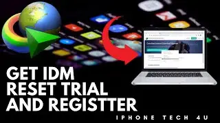 How To Get IDM Reset Trial And Register IDM in Laptop Or Pc