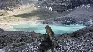Gletschersee am Klausenpass Switzerland