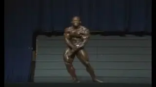 Albert Beckles Competing at the 1983 Mr. Olympia