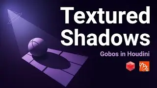 How to create textured lights in Houdini 20 with Karma XPU and Redshift (Solaris)