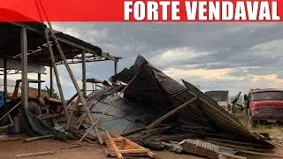 vendaval severo em São Lourenço do sul, Restinga Sêca