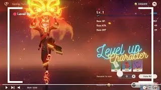 Leveling Up Liyue Character Gaming to Max Level - Genshin Impact