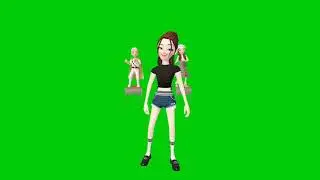 green screen animasi joget ( geratis download)