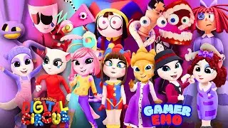 🌈 DIGITAL CIRCUS | Cosplay Makeover