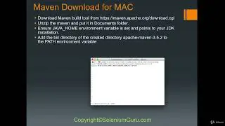 JAVA Tutorials - 56 Maven Installation for Mac