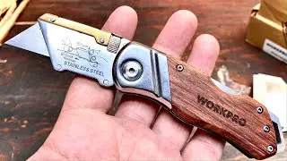 A utility knife this CHEAP should’ve been trash!