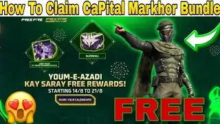 Captain Markhor Bundle Free Claim Today | captain markhor bundle free fire