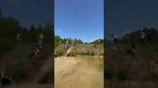 подъем из брода💥💨💦 #beta300rr #dirtbike #enduro