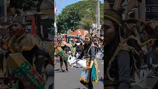 DAYAK CANTIK di Karnaval Blora 2024 #karnavalblora #agustusan #karnaval